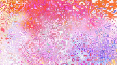 Yumuşak mor ve pembe tonlara sahip soyut organik hücresel doku, sıvı mozaik desen ve rüya gibi dijital yüzey