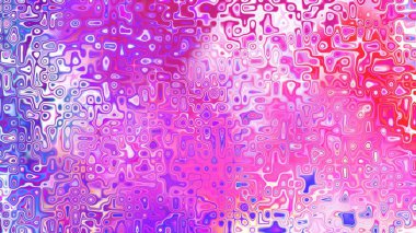 Yumuşak mor ve pembe tonlara sahip soyut organik hücresel doku, sıvı mozaik desen ve rüya gibi dijital yüzey