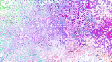 Yumuşak mor ve pembe tonlara sahip soyut organik hücresel doku, sıvı mozaik desen ve rüya gibi dijital yüzey