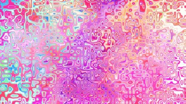 Yumuşak mor ve pembe tonlara sahip soyut organik hücresel doku, sıvı mozaik desen ve rüya gibi dijital yüzey