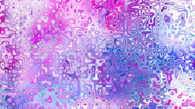 Yumuşak mor ve pembe tonlara sahip soyut organik hücresel doku, sıvı mozaik desen ve rüya gibi dijital yüzey