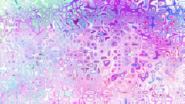 Yumuşak mor ve pembe tonlara sahip soyut organik hücresel doku, sıvı mozaik desen ve rüya gibi dijital yüzey