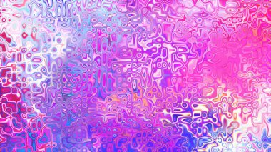 Yumuşak mor ve pembe tonlara sahip soyut organik hücresel doku, sıvı mozaik desen ve rüya gibi dijital yüzey