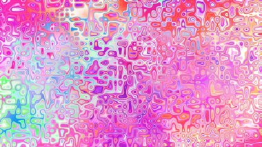 Yumuşak mor ve pembe tonlara sahip soyut organik hücresel doku, sıvı mozaik desen ve rüya gibi dijital yüzey