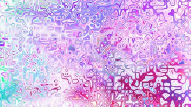 Yumuşak mor ve pembe tonlara sahip soyut organik hücresel doku, sıvı mozaik desen ve rüya gibi dijital yüzey