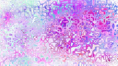 Yumuşak mor ve pembe tonlara sahip soyut organik hücresel doku, sıvı mozaik desen ve rüya gibi dijital yüzey