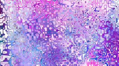 Yumuşak mor ve pembe tonlara sahip soyut organik hücresel doku, sıvı mozaik desen ve rüya gibi dijital yüzey