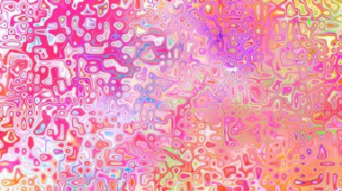 Yumuşak mor ve pembe tonlara sahip soyut organik hücresel doku, sıvı mozaik desen ve rüya gibi dijital yüzey