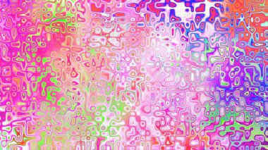 Yumuşak mor ve pembe tonlara sahip soyut organik hücresel doku, sıvı mozaik desen ve rüya gibi dijital yüzey