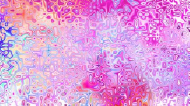 Yumuşak mor ve pembe tonlara sahip soyut organik hücresel doku, sıvı mozaik desen ve rüya gibi dijital yüzey