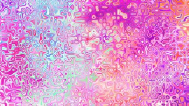 Yumuşak mor ve pembe tonlara sahip soyut organik hücresel doku, sıvı mozaik desen ve rüya gibi dijital yüzey