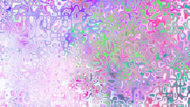 Yumuşak mor ve pembe tonlara sahip soyut organik hücresel doku, sıvı mozaik desen ve rüya gibi dijital yüzey