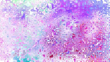 Yumuşak mor ve pembe tonlara sahip soyut organik hücresel doku, sıvı mozaik desen ve rüya gibi dijital yüzey