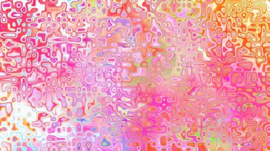 Yumuşak mor ve pembe tonlara sahip soyut organik hücresel doku, sıvı mozaik desen ve rüya gibi dijital yüzey