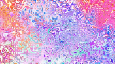 Yumuşak mor ve pembe tonlara sahip soyut organik hücresel doku, sıvı mozaik desen ve rüya gibi dijital yüzey