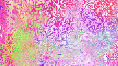 Yumuşak mor ve pembe tonlara sahip soyut organik hücresel doku, sıvı mozaik desen ve rüya gibi dijital yüzey