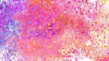 Yumuşak mor ve pembe tonlara sahip soyut organik hücresel doku, sıvı mozaik desen ve rüya gibi dijital yüzey