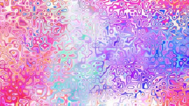 Yumuşak mor ve pembe tonlara sahip soyut organik hücresel doku, sıvı mozaik desen ve rüya gibi dijital yüzey