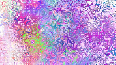 Yumuşak mor ve pembe tonlara sahip soyut organik hücresel doku, sıvı mozaik desen ve rüya gibi dijital yüzey