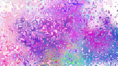 Yumuşak mor ve pembe tonlara sahip soyut organik hücresel doku, sıvı mozaik desen ve rüya gibi dijital yüzey