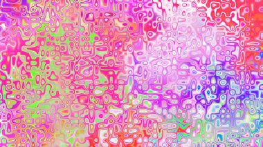 Yumuşak mor ve pembe tonlara sahip soyut organik hücresel doku, sıvı mozaik desen ve rüya gibi dijital yüzey