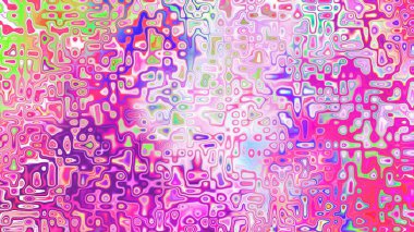 Yumuşak mor ve pembe tonlara sahip soyut organik hücresel doku, sıvı mozaik desen ve rüya gibi dijital yüzey