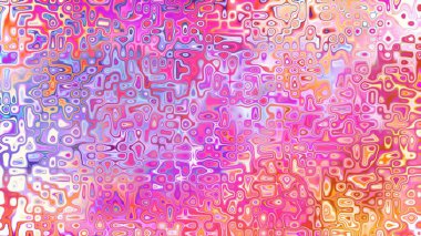 Yumuşak mor ve pembe tonlara sahip soyut organik hücresel doku, sıvı mozaik desen ve rüya gibi dijital yüzey