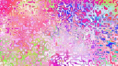 Yumuşak mor ve pembe tonlara sahip soyut organik hücresel doku, sıvı mozaik desen ve rüya gibi dijital yüzey