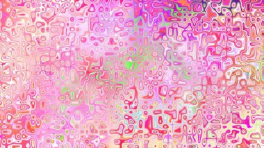 Yumuşak mor ve pembe tonlara sahip soyut organik hücresel doku, sıvı mozaik desen ve rüya gibi dijital yüzey