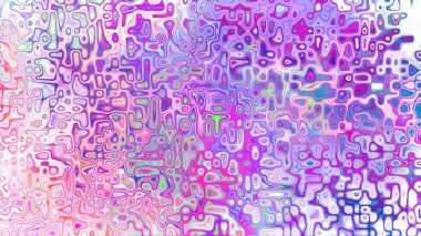 Yumuşak mor ve pembe tonlara sahip soyut organik hücresel doku, sıvı mozaik desen ve rüya gibi dijital yüzey