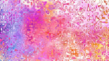 Yumuşak mor ve pembe tonlara sahip soyut organik hücresel doku, sıvı mozaik desen ve rüya gibi dijital yüzey