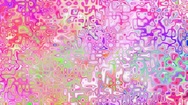 Yumuşak mor ve pembe tonlara sahip soyut organik hücresel doku, sıvı mozaik desen ve rüya gibi dijital yüzey