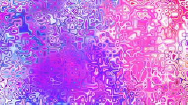 Yumuşak mor ve pembe tonlara sahip soyut organik hücresel doku, sıvı mozaik desen ve rüya gibi dijital yüzey