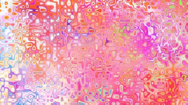 Yumuşak mor ve pembe tonlara sahip soyut organik hücresel doku, sıvı mozaik desen ve rüya gibi dijital yüzey