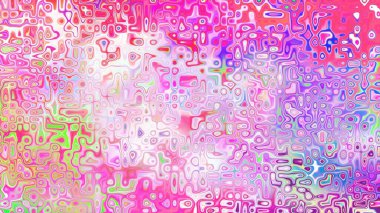 Yumuşak mor ve pembe tonlara sahip soyut organik hücresel doku, sıvı mozaik desen ve rüya gibi dijital yüzey