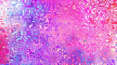 Yumuşak mor ve pembe tonlara sahip soyut organik hücresel doku, sıvı mozaik desen ve rüya gibi dijital yüzey