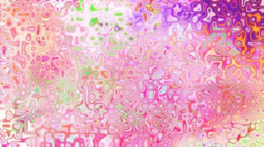 Yumuşak mor ve pembe tonlara sahip soyut organik hücresel doku, sıvı mozaik desen ve rüya gibi dijital yüzey