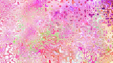 Yumuşak mor ve pembe tonlara sahip soyut organik hücresel doku, sıvı mozaik desen ve rüya gibi dijital yüzey