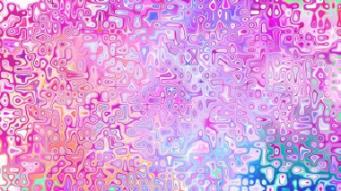 Yumuşak mor ve pembe tonlara sahip soyut organik hücresel doku, sıvı mozaik desen ve rüya gibi dijital yüzey