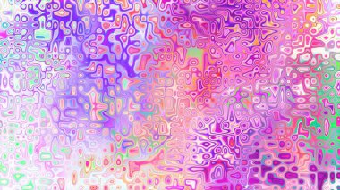 Yumuşak mor ve pembe tonlara sahip soyut organik hücresel doku, sıvı mozaik desen ve rüya gibi dijital yüzey