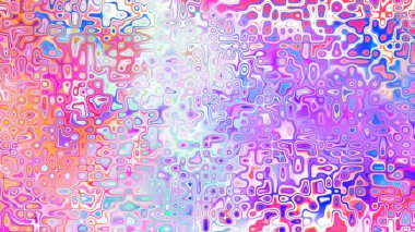 Yumuşak mor ve pembe tonlara sahip soyut organik hücresel doku, sıvı mozaik desen ve rüya gibi dijital yüzey