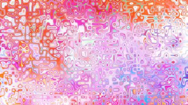 Yumuşak mor ve pembe tonlara sahip soyut organik hücresel doku, sıvı mozaik desen ve rüya gibi dijital yüzey