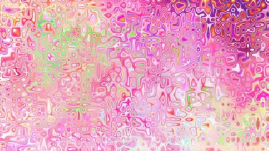 Yumuşak mor ve pembe tonlara sahip soyut organik hücresel doku, sıvı mozaik desen ve rüya gibi dijital yüzey