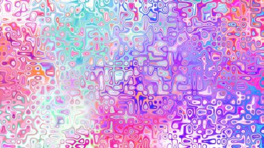 Yumuşak mor ve pembe tonlara sahip soyut organik hücresel doku, sıvı mozaik desen ve rüya gibi dijital yüzey