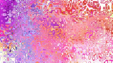 Yumuşak mor ve pembe tonlara sahip soyut organik hücresel doku, sıvı mozaik desen ve rüya gibi dijital yüzey