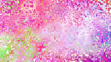 Yumuşak mor ve pembe tonlara sahip soyut organik hücresel doku, sıvı mozaik desen ve rüya gibi dijital yüzey