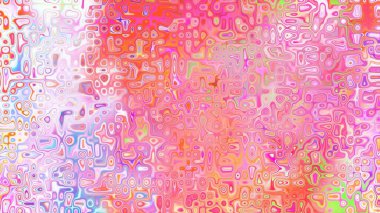 Yumuşak mor ve pembe tonlara sahip soyut organik hücresel doku, sıvı mozaik desen ve rüya gibi dijital yüzey