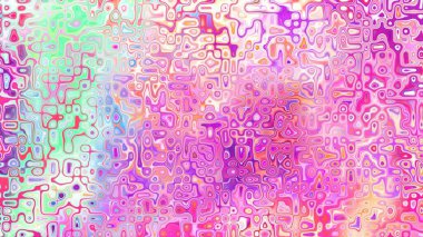 Yumuşak mor ve pembe tonlara sahip soyut organik hücresel doku, sıvı mozaik desen ve rüya gibi dijital yüzey