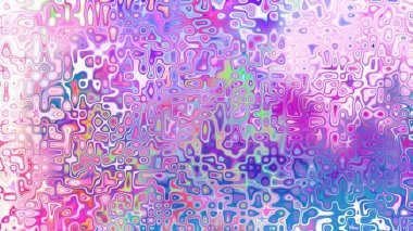 Yumuşak mor ve pembe tonlara sahip soyut organik hücresel doku, sıvı mozaik desen ve rüya gibi dijital yüzey