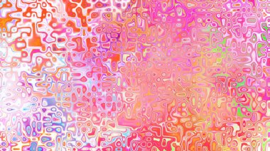 Yumuşak mor ve pembe tonlara sahip soyut organik hücresel doku, sıvı mozaik desen ve rüya gibi dijital yüzey